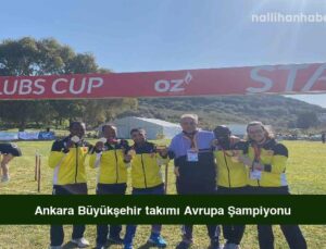 Ankara Büyükşehir takımı Avrupa Şampiyonu