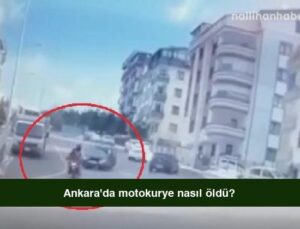 Ankara’da motokurye nasıl öldü?