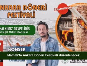 Mamak’ta Ankara Döneri Festivali düzenlenecek
