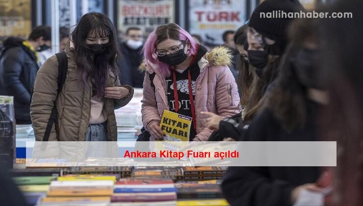 Ankara Kitap Fuarı açıldı
