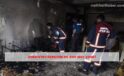Ankara’nın ilçesinde ev alev alev yandı!