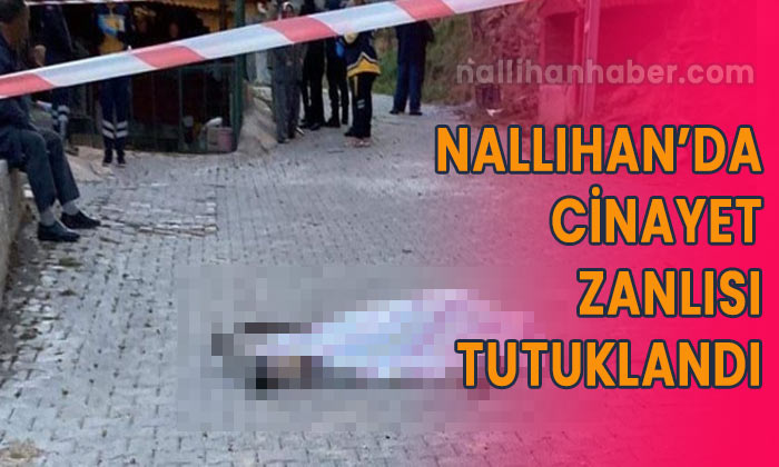 Nallıhan'da cinayet zanlısı tutuklandı!