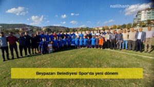 Beypazarı Belediyesi Spor’da yeni dönem